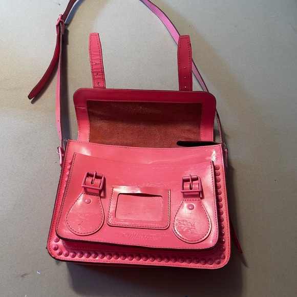 Dr. Martens Pink Studded Cambridge Satchel - Picture 12 of 16